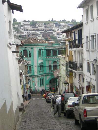 downtown Quito