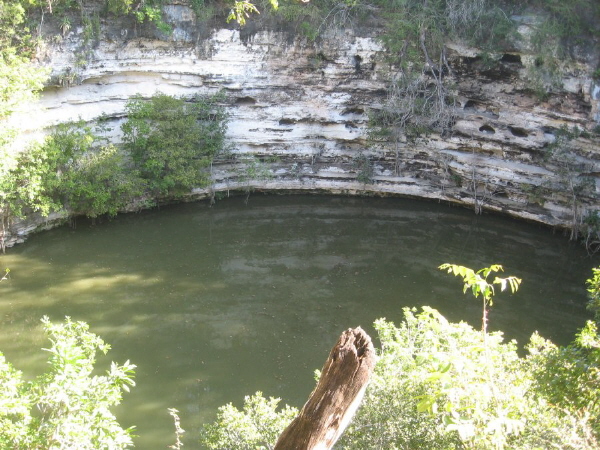 Cenote fr Menschenopfer